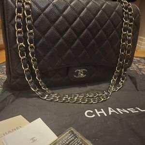 Chanel Black Quilted Chain Shoulder Bag